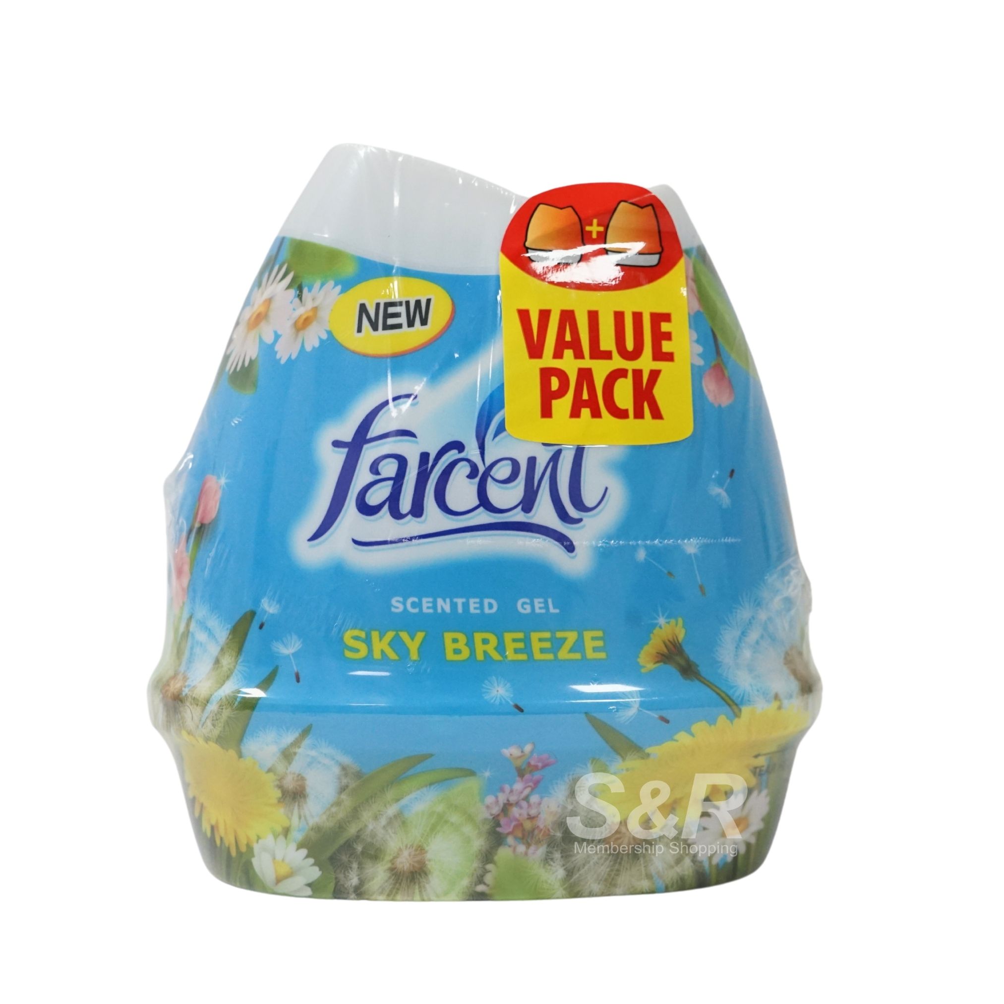 Farcent Sky Breeze Scented Gel Value Pack Farcent Sky Breeze Scented Gel Value Pack